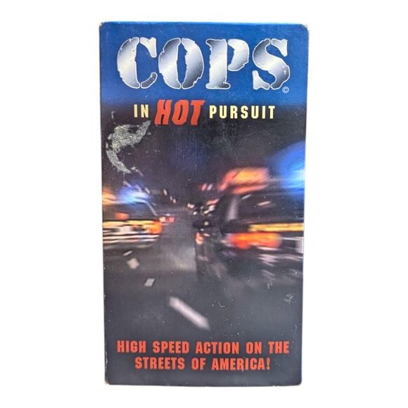 Cops - In Hot Pursuit (1996) VHS Tape - Police Crime Documentary - Tested Work - Picture 3 of 8